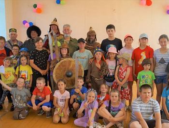 В Свердловской области в детском лагере прошел День казака