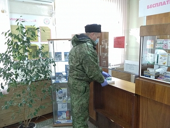 Казаки Оренбургского казачьего войска продолжают поддерживать население в период пандемии коронавируса