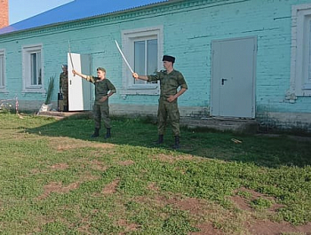 Казаки Башкирии участвовали в военно-патриотическом мероприятии в селе