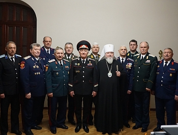 Николай Долуда провел первое заседание Совета атаманов Всероссийского казачьего общества.