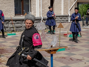 В Златоусте состоялся  открытый чемпионат Челябинской области по рубке шашкой «Казарла»