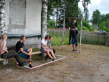 Казаки в Карелии готовят молодежь к соревнованиям МЧС