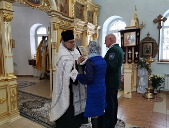 В Кургане состоялось венчание есаула Зауральского отдела ОВКО Николая Симакова