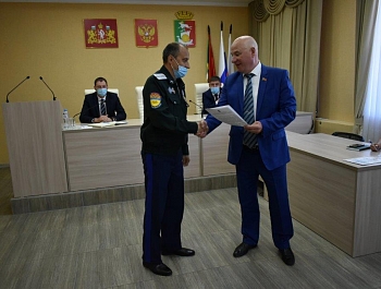 Администрация Тавдинского городского округа поблагодарила казаков за проведение мероприятий ко Дню Победы 