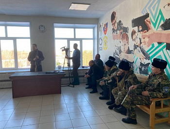 В Гае прошел военно-учебный сбор казаков Восточного юрта